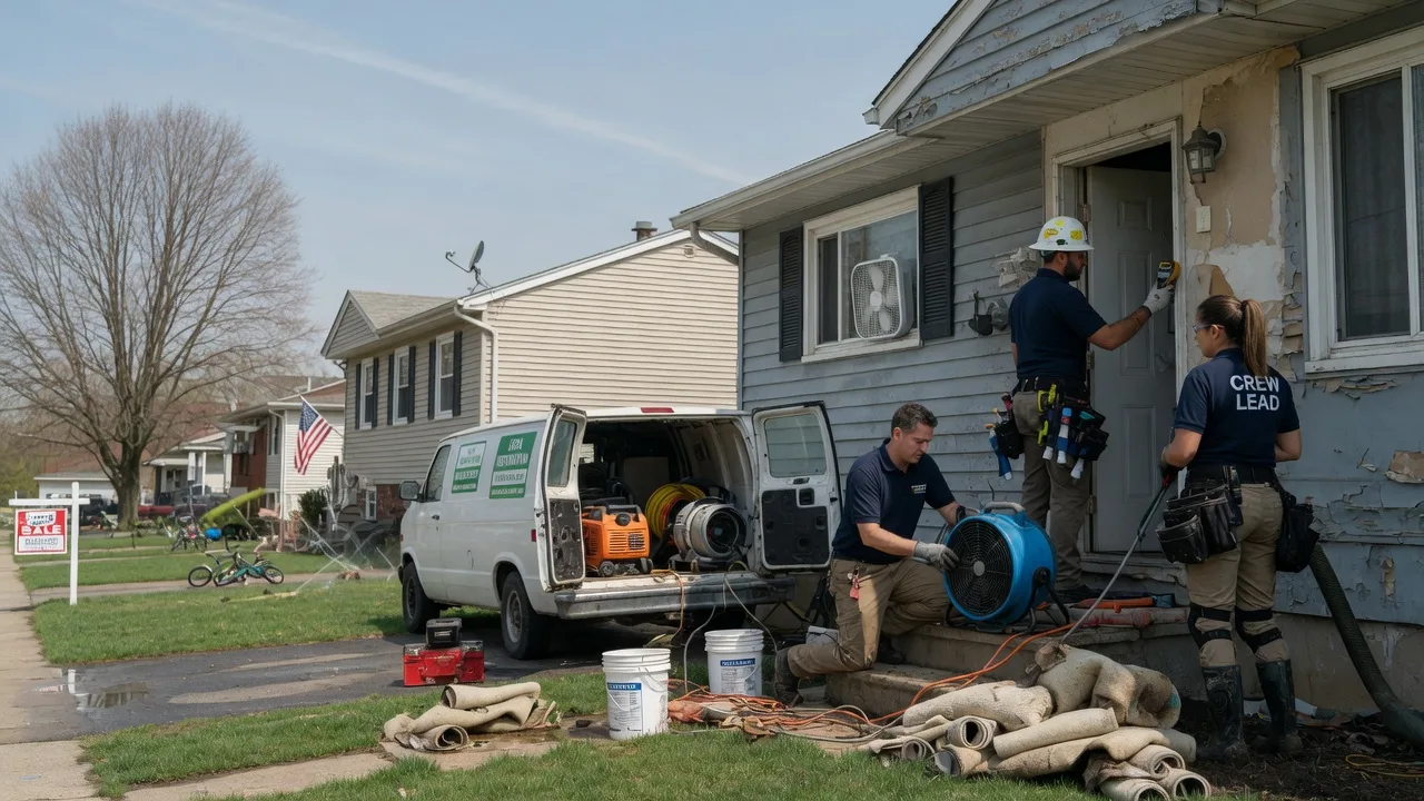 Flood Cleanup in Ellisville, IL near me