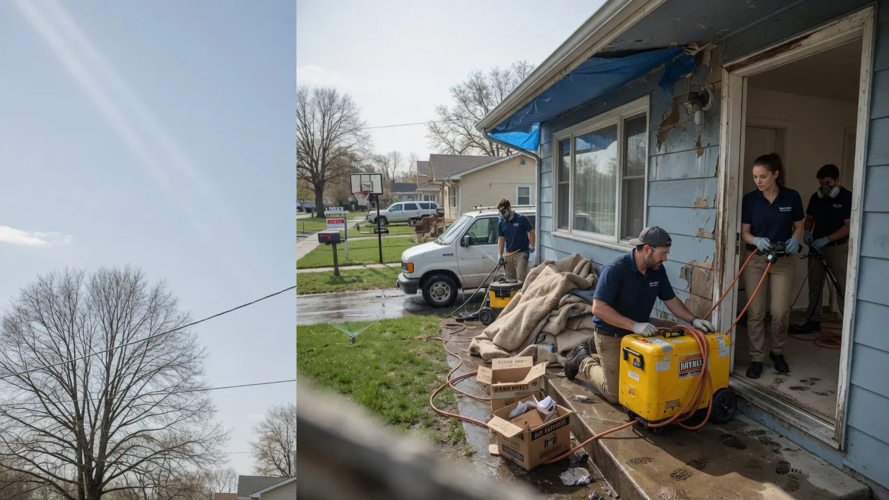 Basement Flood Cleanup in Ellisville, IL near me